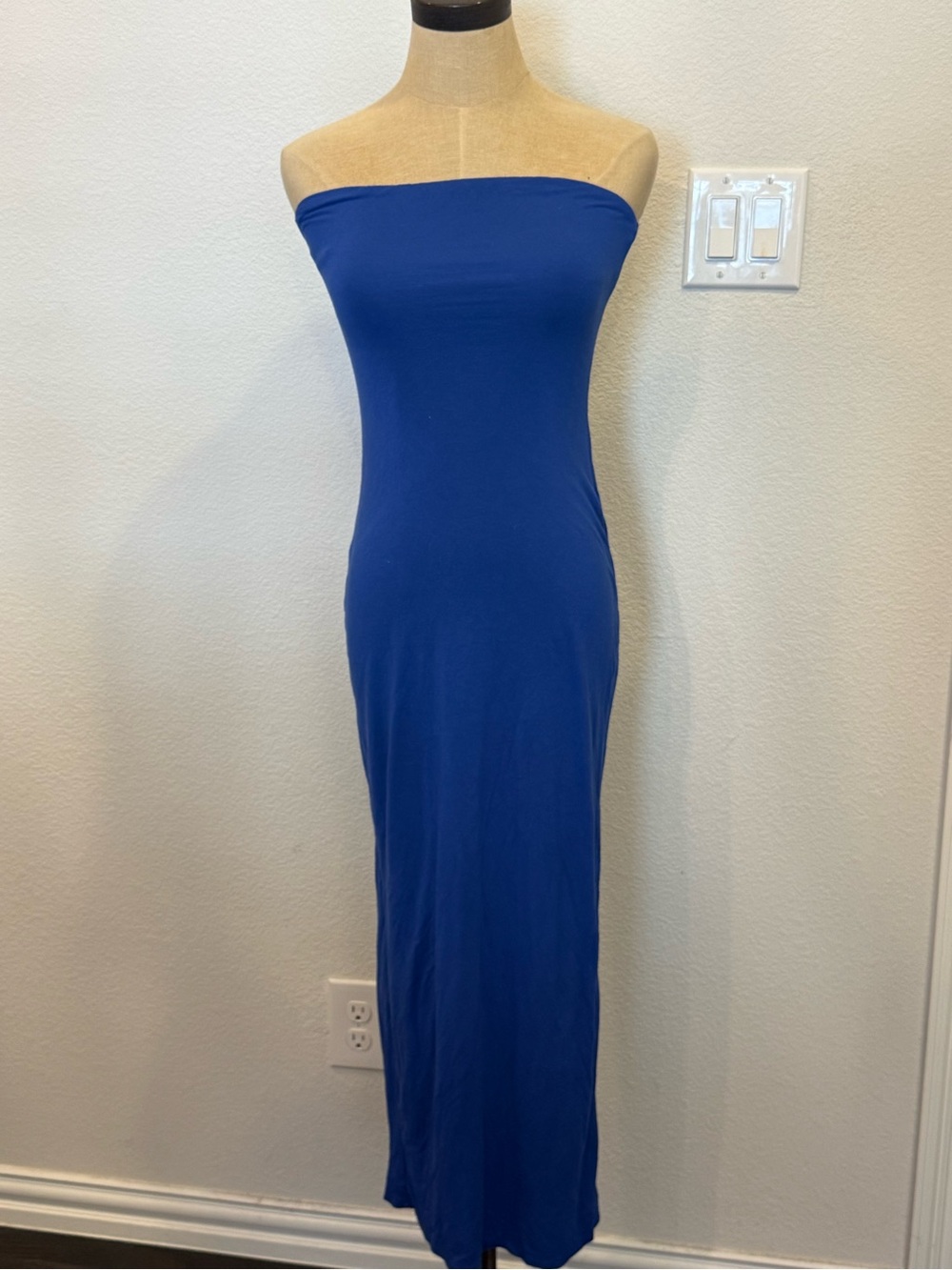 URBAN OUTFITTERS Royal Blue Long Casual Sleeveless Maxi Dress Small S